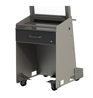 Standard Desk Unit w/Locking Drawer